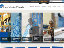 Tablet Screenshot of northnaplesumc.com